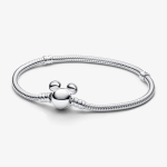 Pulseira Malha Snake Fecho Moments Mickey Disney 593061C00