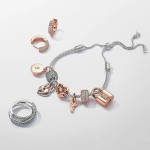 Pulseira Pandora Deslizante Corrente Cravejada 593090C00-2