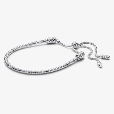 Pulseira Pandora Deslizante Corrente Cravejada 593090C00-2