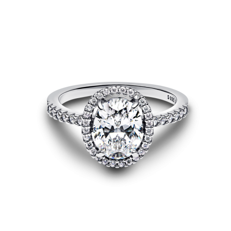 Anel Statement Auréola Oval Brilhante 193777C01-52