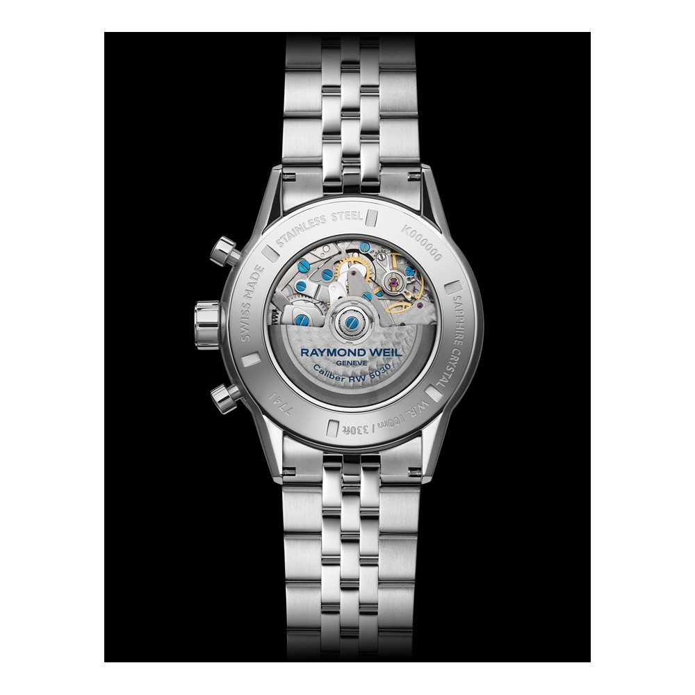 Relogio Raymond Weill Freelancer 7741-ST1-30021