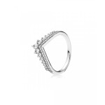 Anel Princess prata Wish