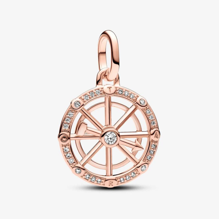 Conta Medalhão Roda da Sorte Pandora ME 783063C01