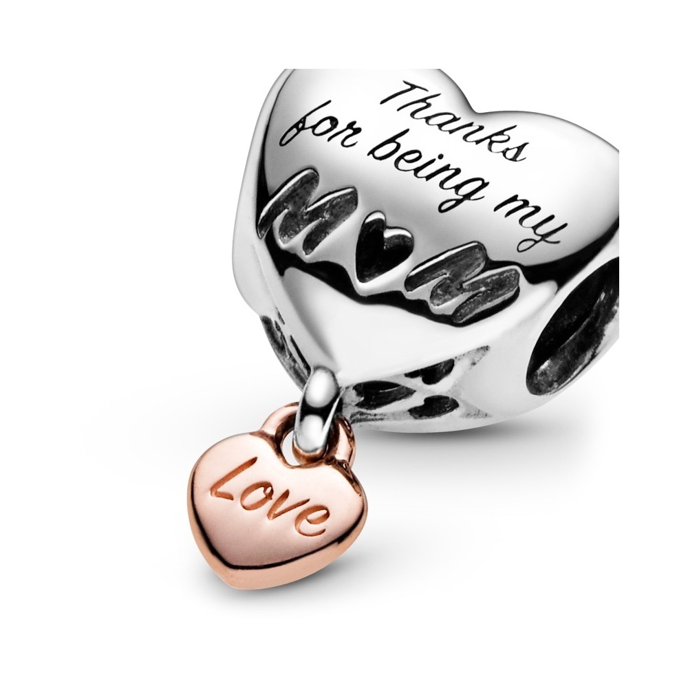 Conta Coração Love you mum 788830C00