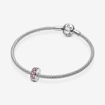 Pandora Clip Pavé Cor-de-Rosa 791817PCZ