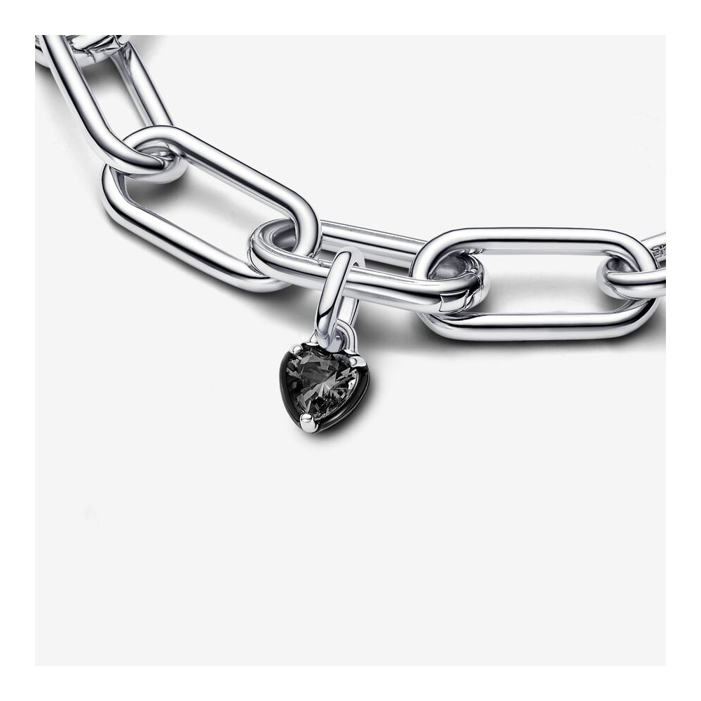 Pandora ME Mini-Conta Coração Chakra Preto 793042C01