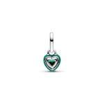 MINI pendente pandora me Chakra Verde Coração 793042C03