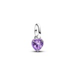 MINI pendente padora Me Chakra roxo coração 793042C04