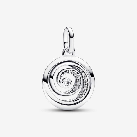 Pandora ME Conta Medalhão Espiral Gratidão 793046C01