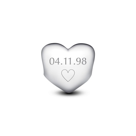 Conta Coração gravável Be Love 793439C00