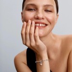 Conta Pendente Pandora ME Pearl and Arrows Mini 793687C01