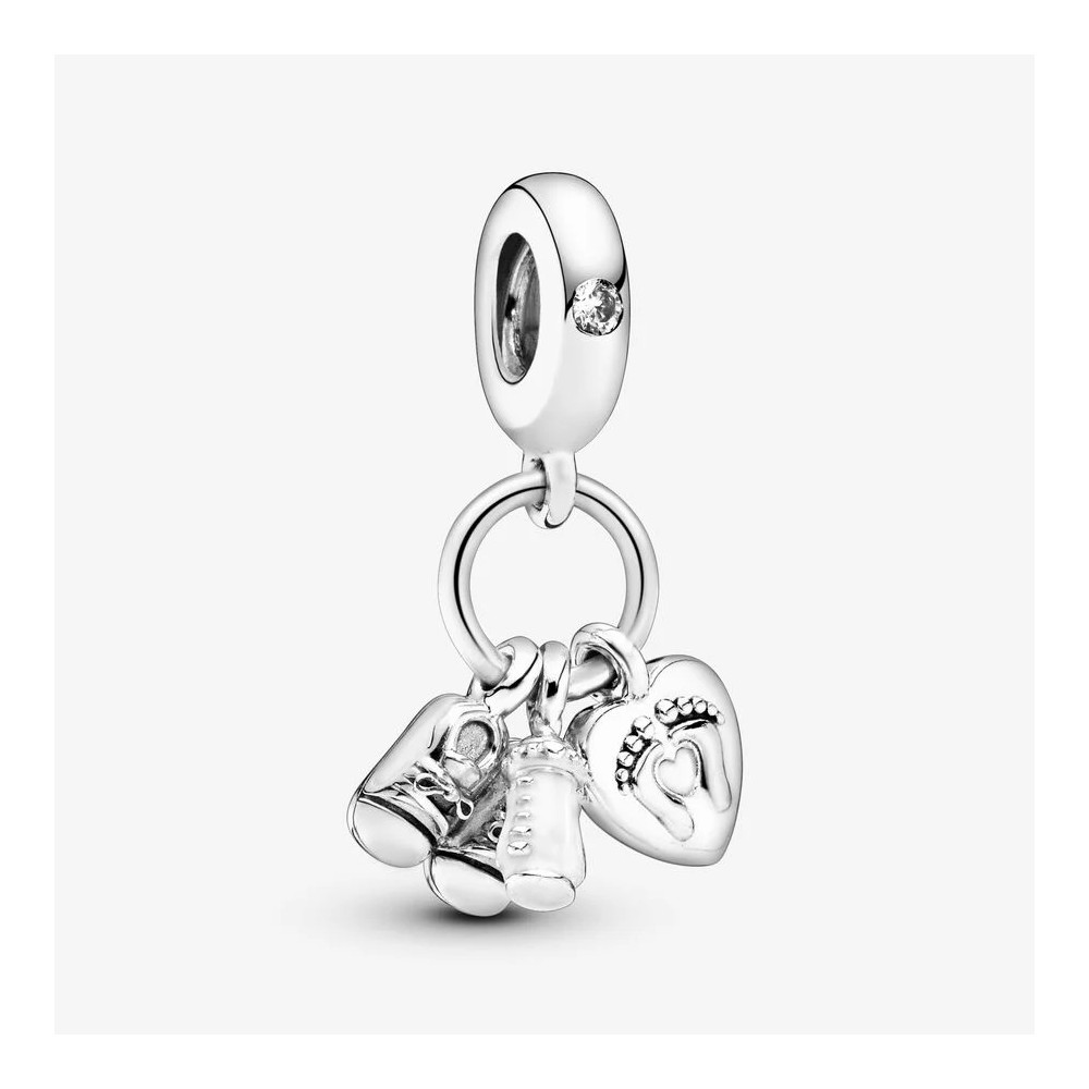 Pandora Conta Biberão e Sapatinhos de Bebé 798106CZ