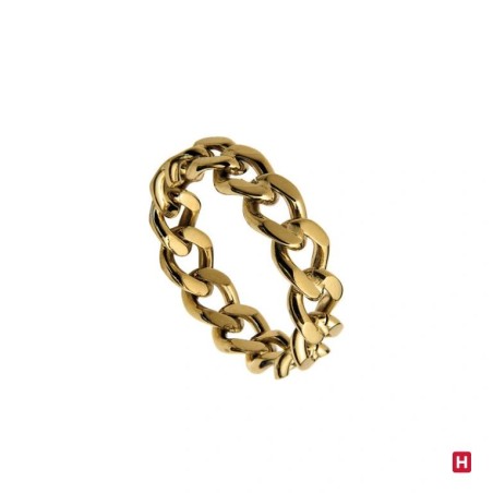 Anel Hassu Chain Golden 7HSS010204A