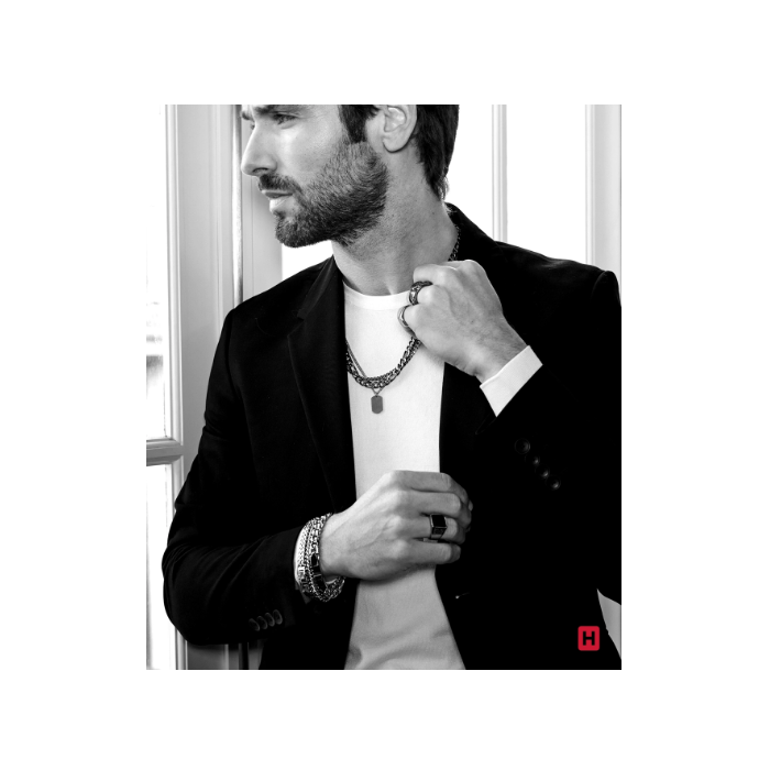 Colar Acero Malha Fina 7HSS510613N