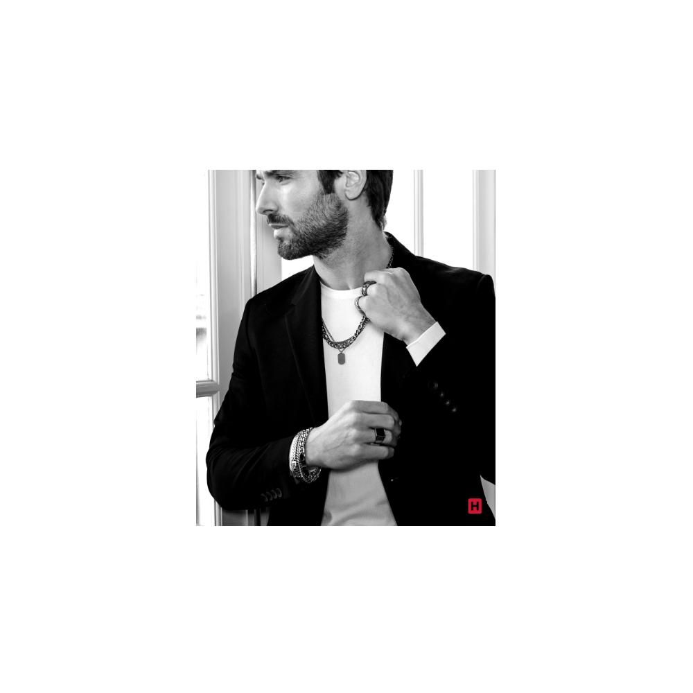 Colar Acero Malha Fina 7HSS510613N