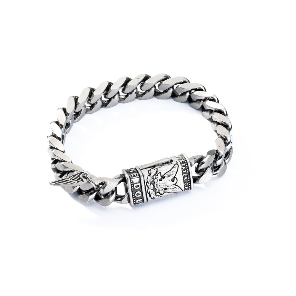 Pulseira Anjewels American Dream em Aço AA.P253LAS
