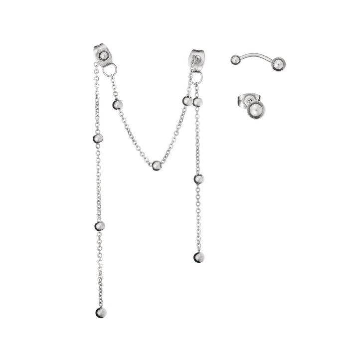 Brincos Anjewels Beautiful Prateado AB.EP006