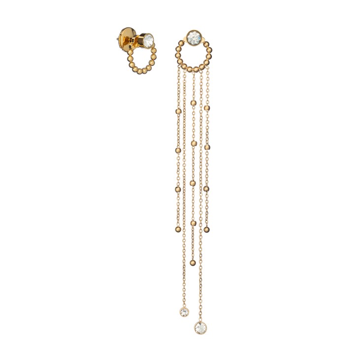 Brincos Anjewels Beautiful Dourados AB.EP011