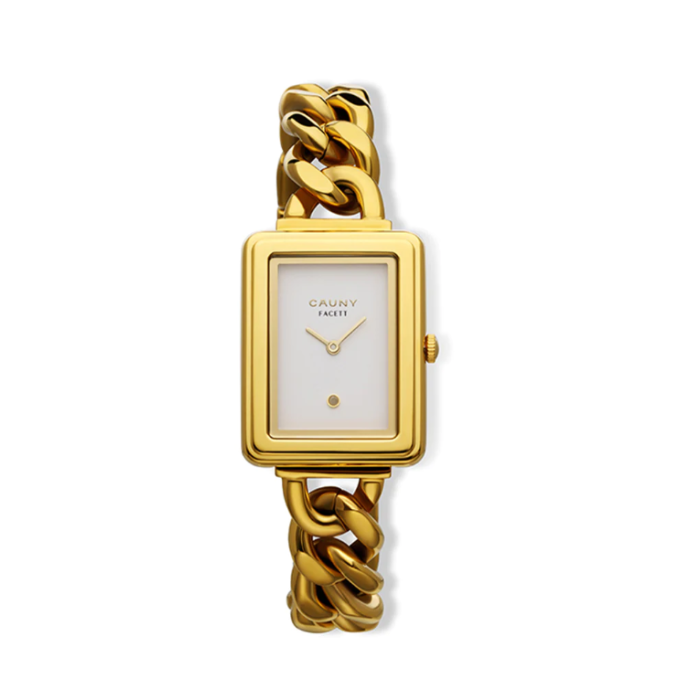 REL. CAUNY, FACETT, 25, MST BR&DIAM, CX DOU, BR AÇO CH DOU