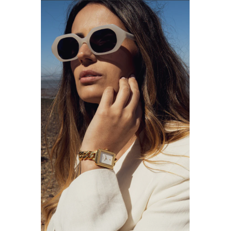 REL. CAUNY, FACETT, 25, MST BR&DIAM, CX DOU, BR AÇO CH DOU