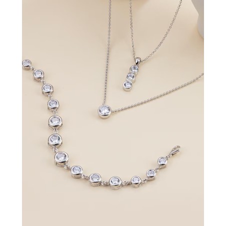 Colar Lotus Silver LP1915-1/1