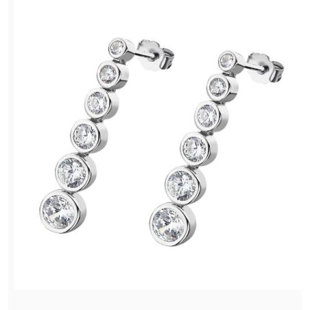 Brincos Lotus Silver Pure Essential LP1915-4/1