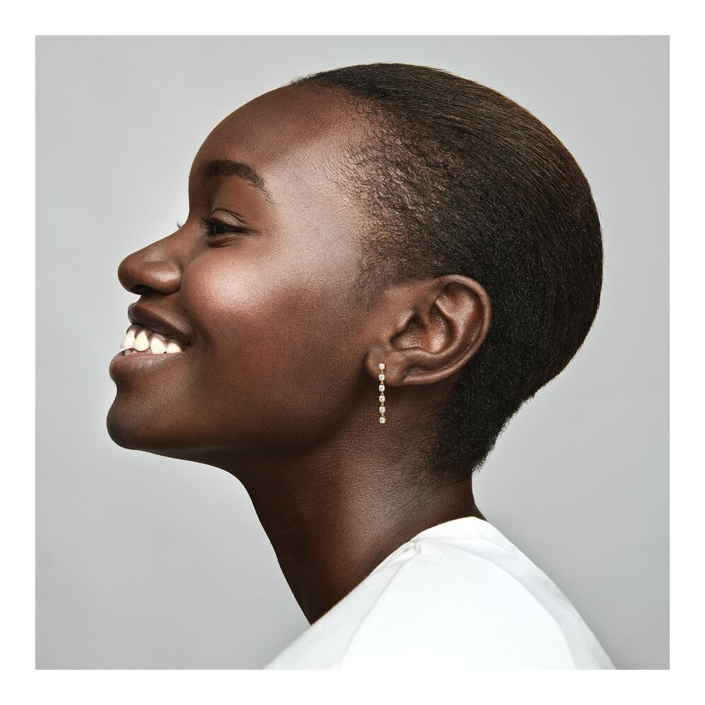 Pandora Brincos Pendentes Pedras Brilhantes