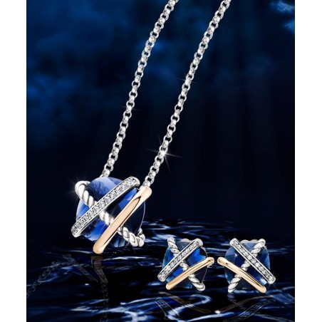 Colar Tashi Deep Blue MT.CL.0118.0019