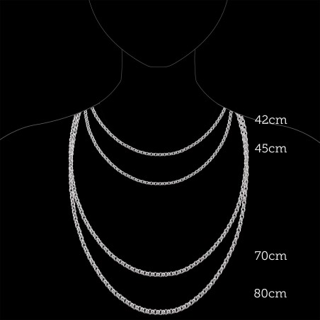 Corrente Tashi Média 45cm MT.CR.0324.0002