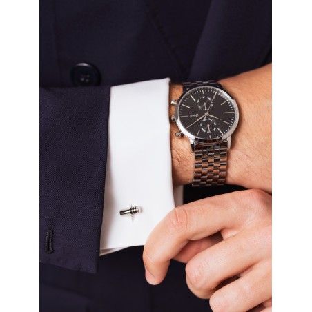 Botões de Punho One Men Gallant Steel OAMC4102SS