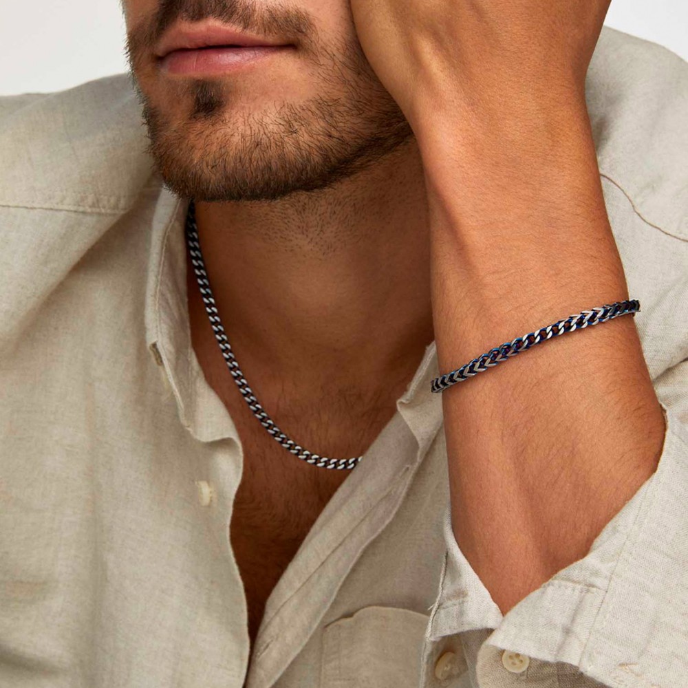 Colar 2 em 1 One Men Shimmer OAMN3202SA