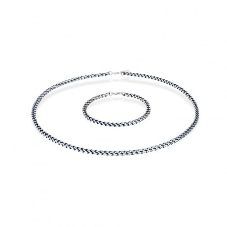 Colar 2 em 1 One Men Shimmer OAMN3202SA