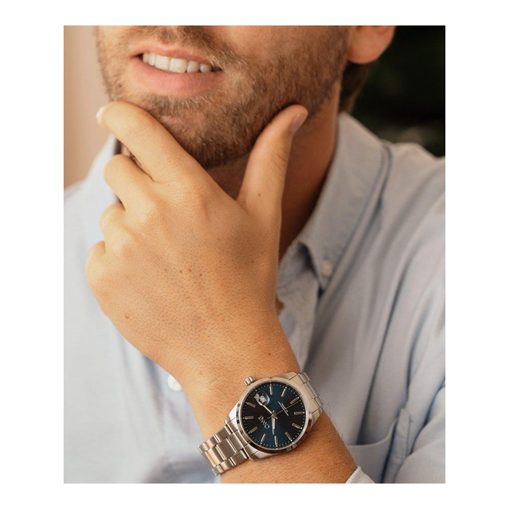 Relógio One Homem Noble Blue OG8270AS42B