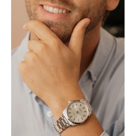 Relógio One Homem Noble Silver OG8270GS42B