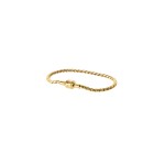 Pulseira Energy Master Twisted Gold OJBMT01G