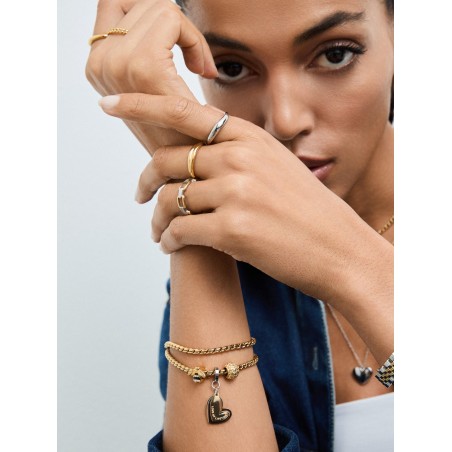 Pulseira Energy Master Twisted Gold OJBMT01G