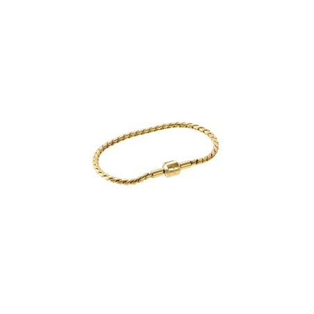 Pulseira Energy Master Twisted Gold OJBMT01G