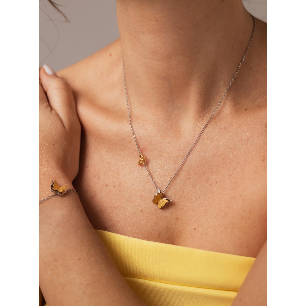 Colar One Butterfly OJBN01SG