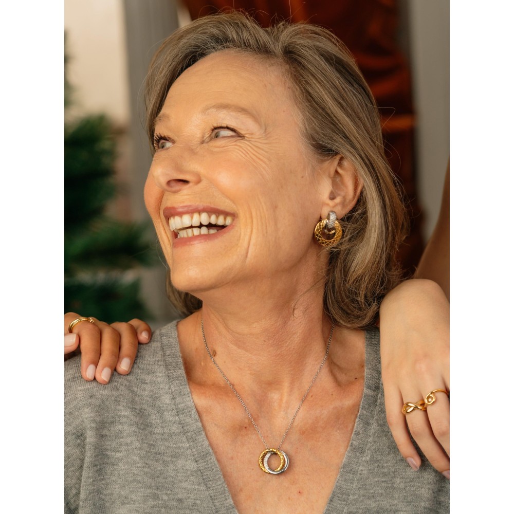 Colar One Senhora Delightful Circle OJDFN01SG