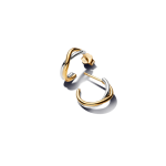 Argolas Abertas em Dois Tons com Forma Orgânica 263880C00