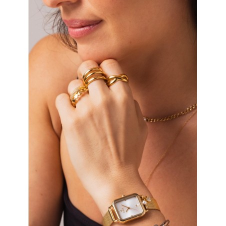 Anel One Senhora Luminous Triple Gold OJLR02G