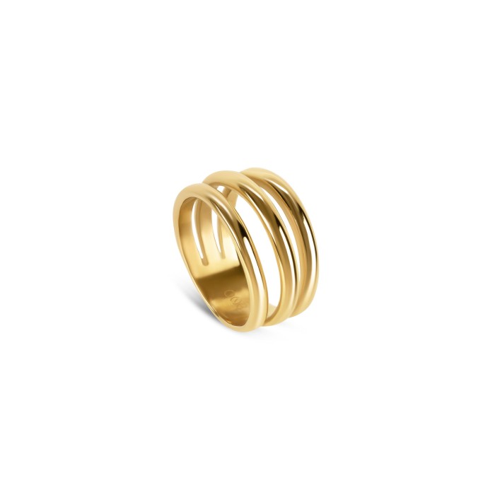 Anel One Senhora Luminous Triple Gold OJLR02G