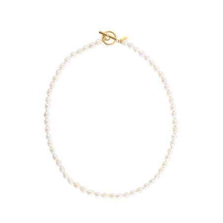 Colar One Neckmess Oceanic Pearl Gold OJNN49G
