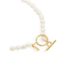 Colar One Neckmess Oceanic Pearl Gold OJNN49G