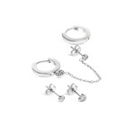 Set de Brincos Silvery Four OJSESF03S