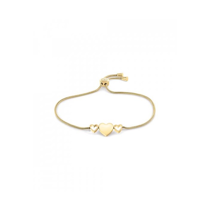 THJ HANGING HEART PULSEIRA DOURADA