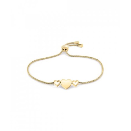 THJ HANGING HEART PULSEIRA DOURADA