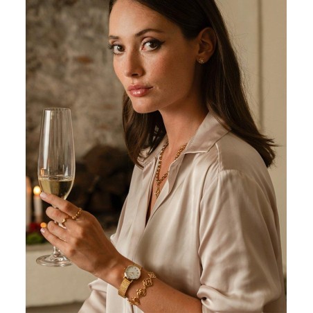 Relógio One Senhora Aura Gold OL9738SG42L