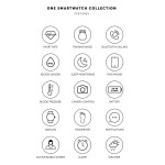 Smartwatch One QueenCall Gen 3 OSW0027GM32D