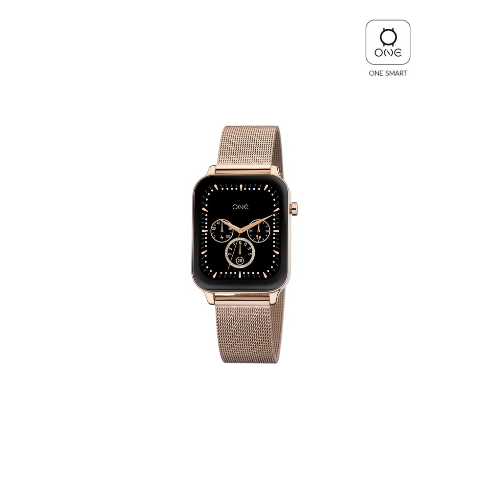 Smartwatch One MagicCall Rose Gold Mesh OSW9626RM41L